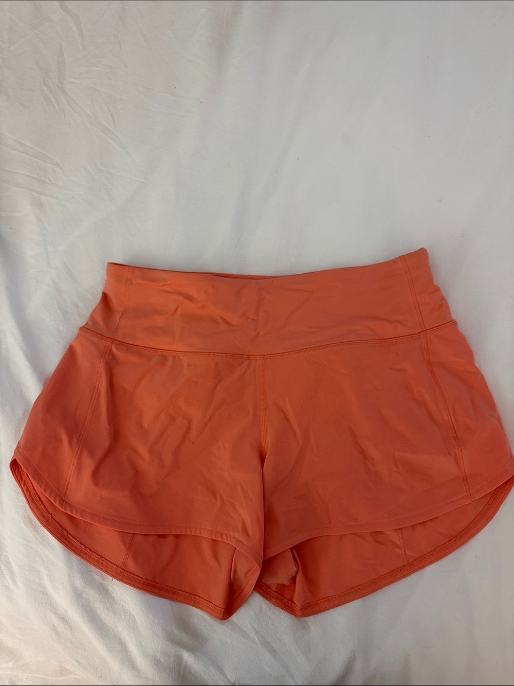 lululemon Women's High-Rise speed up short 2.5” in Coral